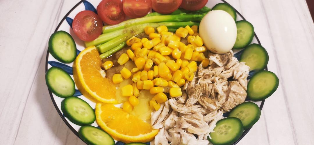 夏日健身减脂沙拉