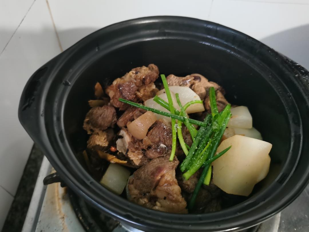 红烧羊肉煲