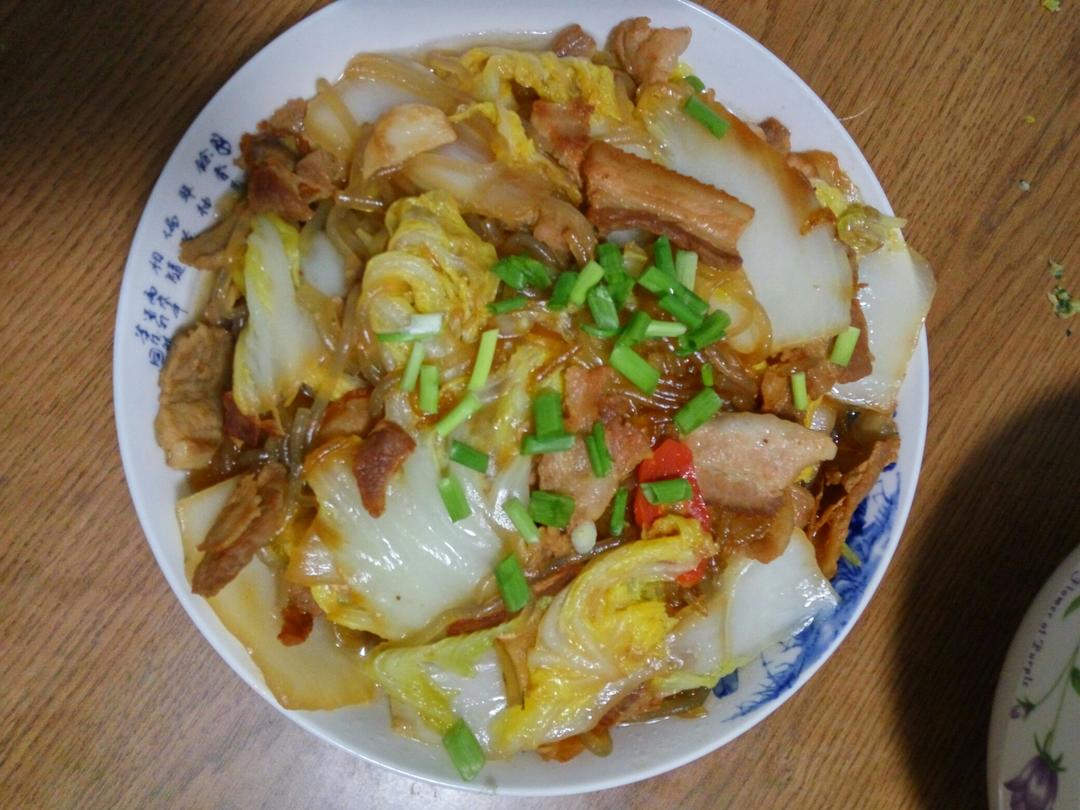 白菜炖粉条