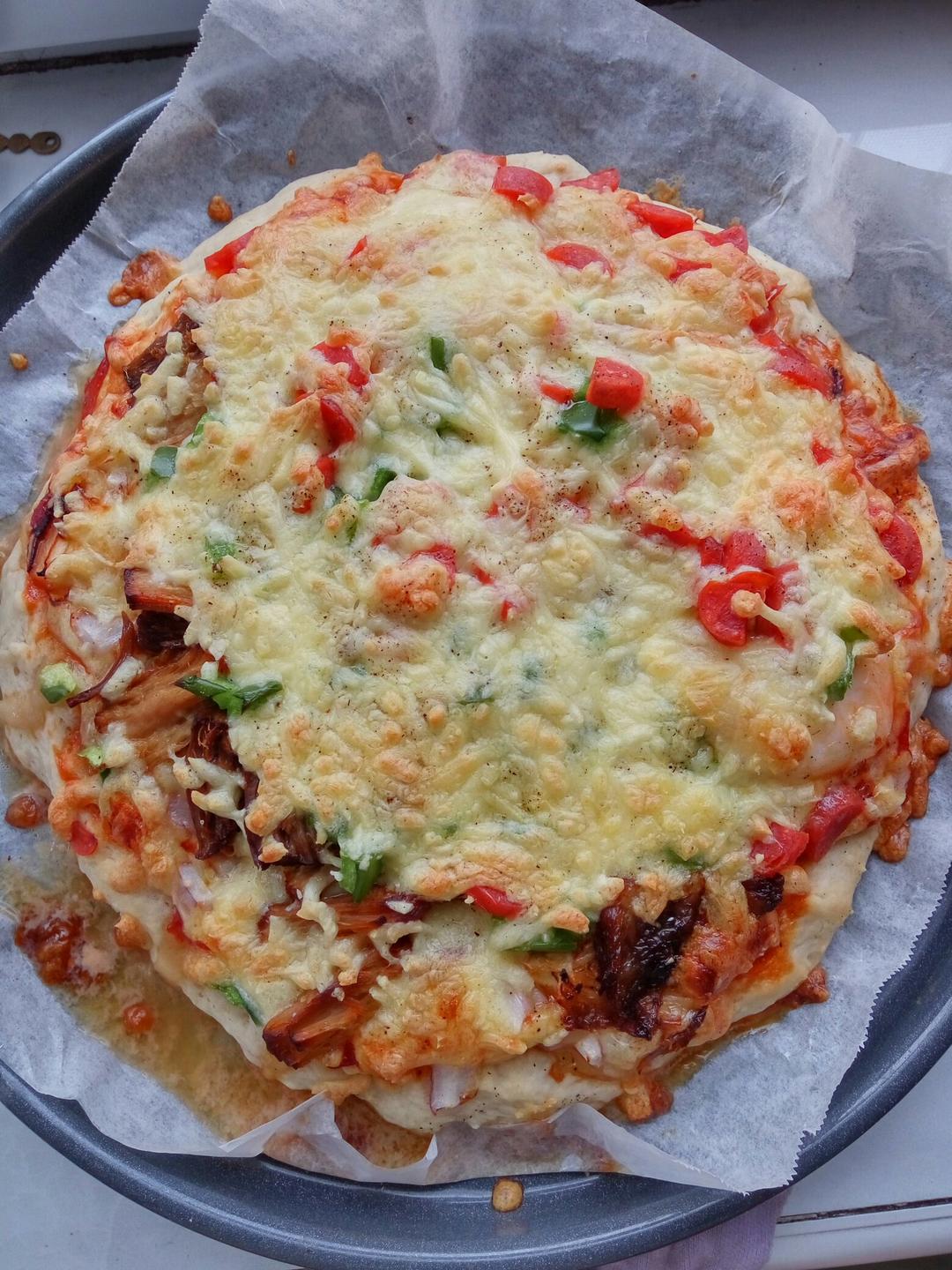 8寸纯手工什锦披萨