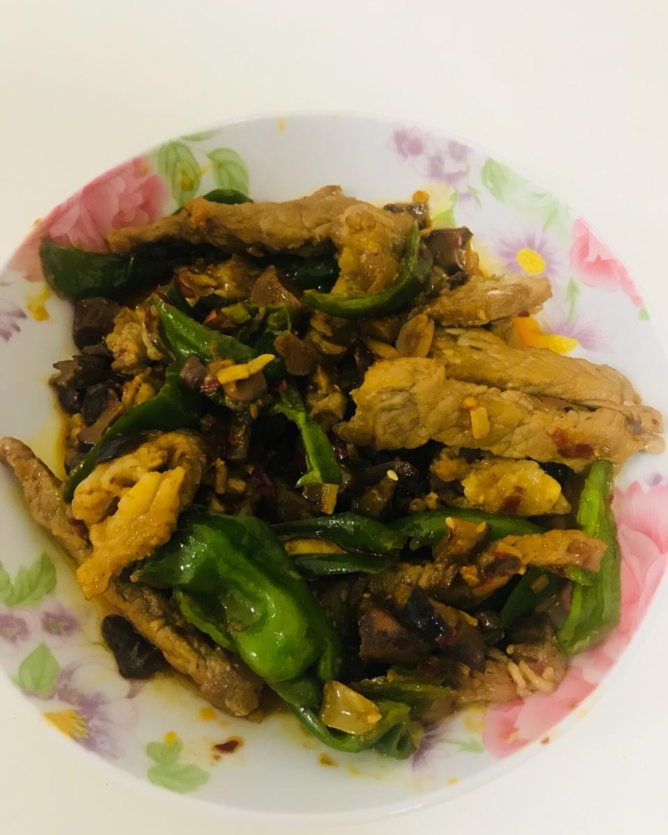 青椒牛柳