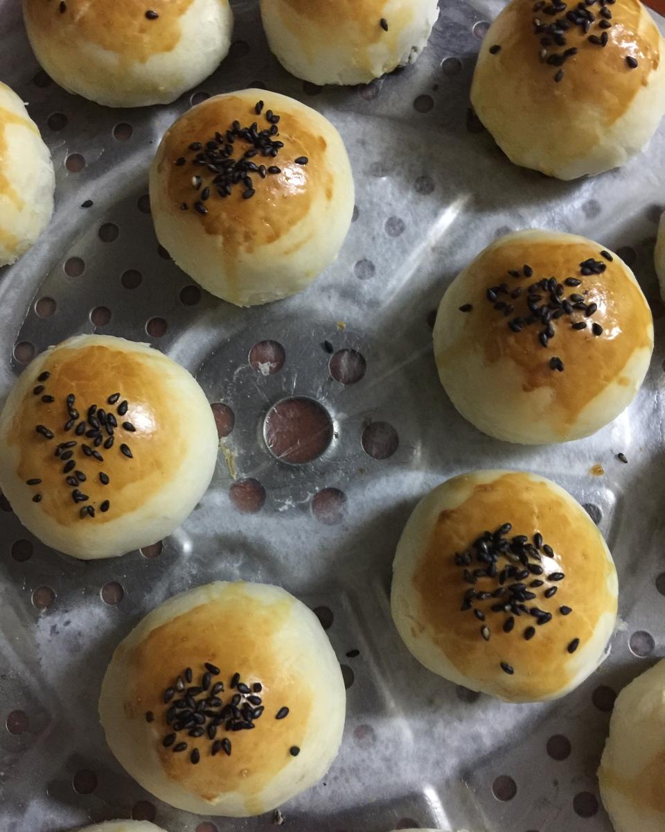 超详细步骤——蛋黄酥做法