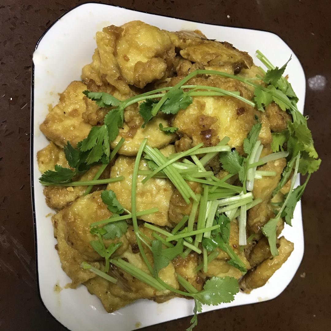无敌好吃的香煎豆腐