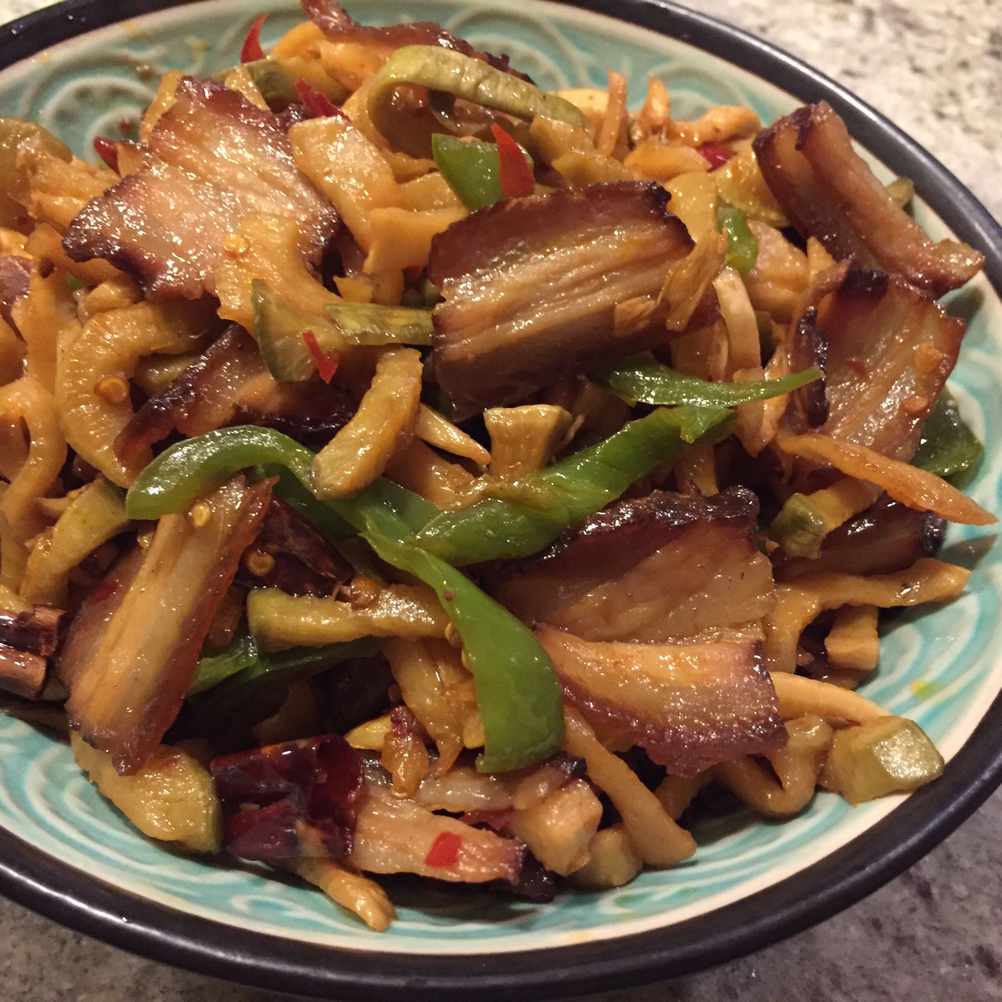 萝卜干炒腊肉