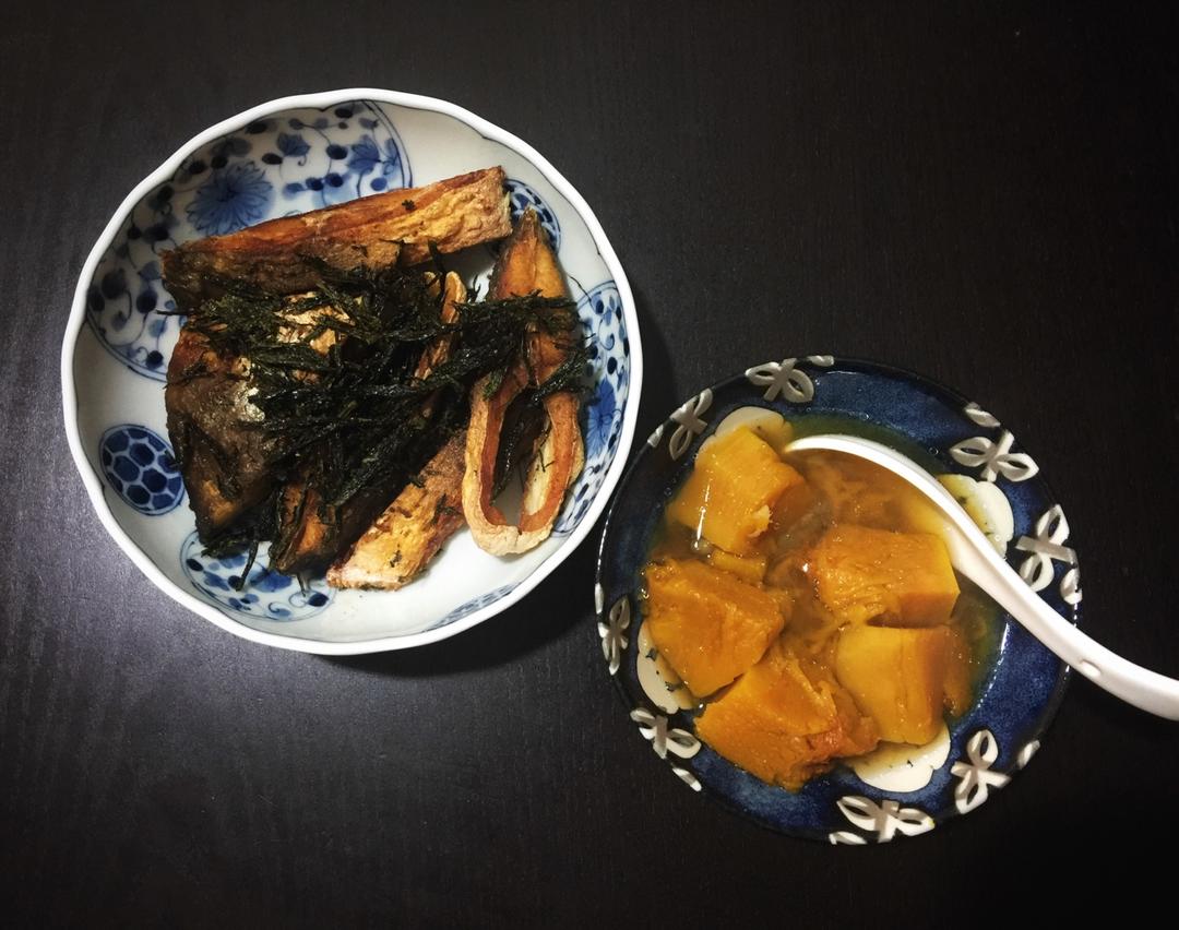 南瓜绿豆汤