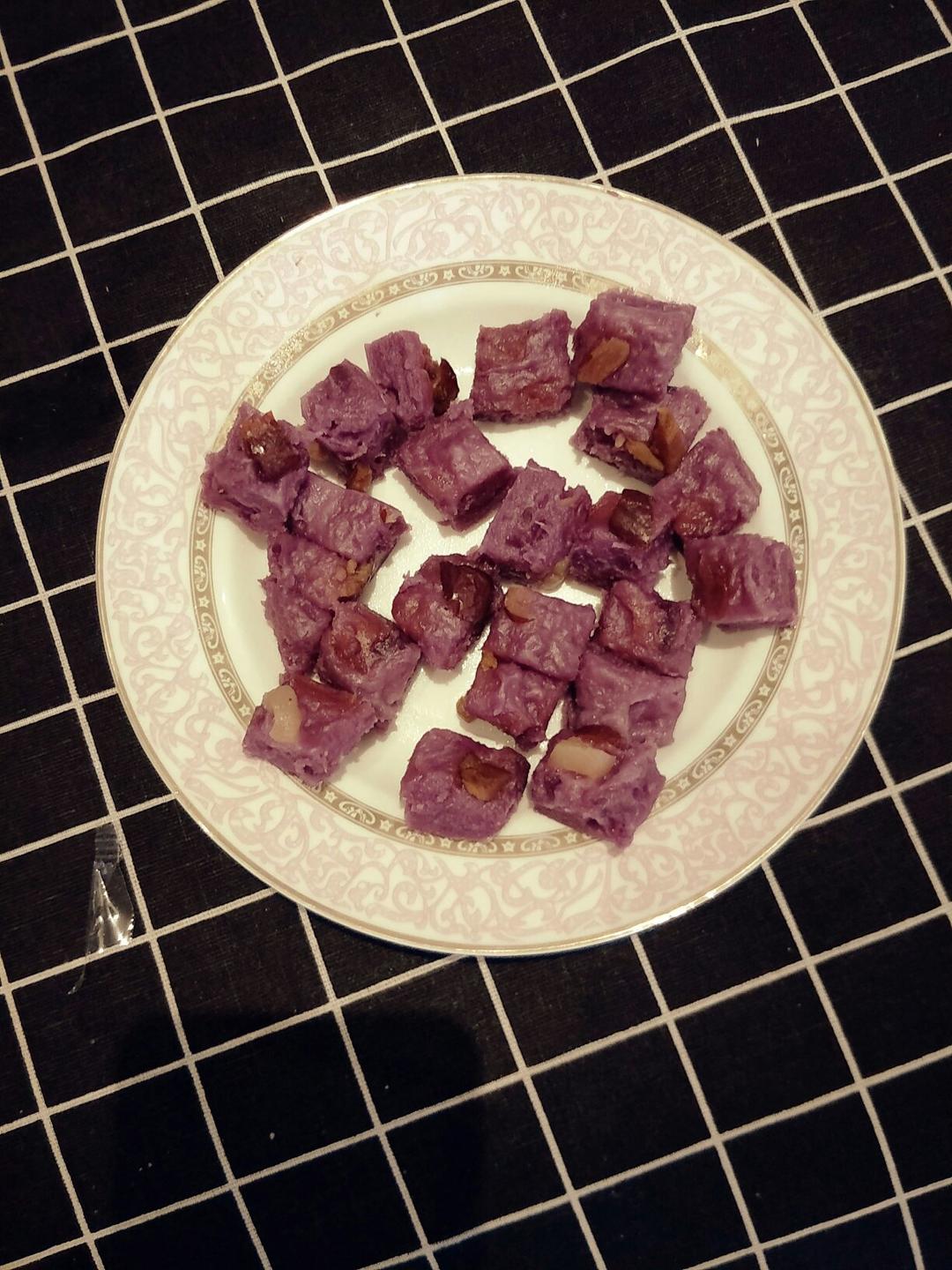 紫薯发糕 宝宝辅食食谱