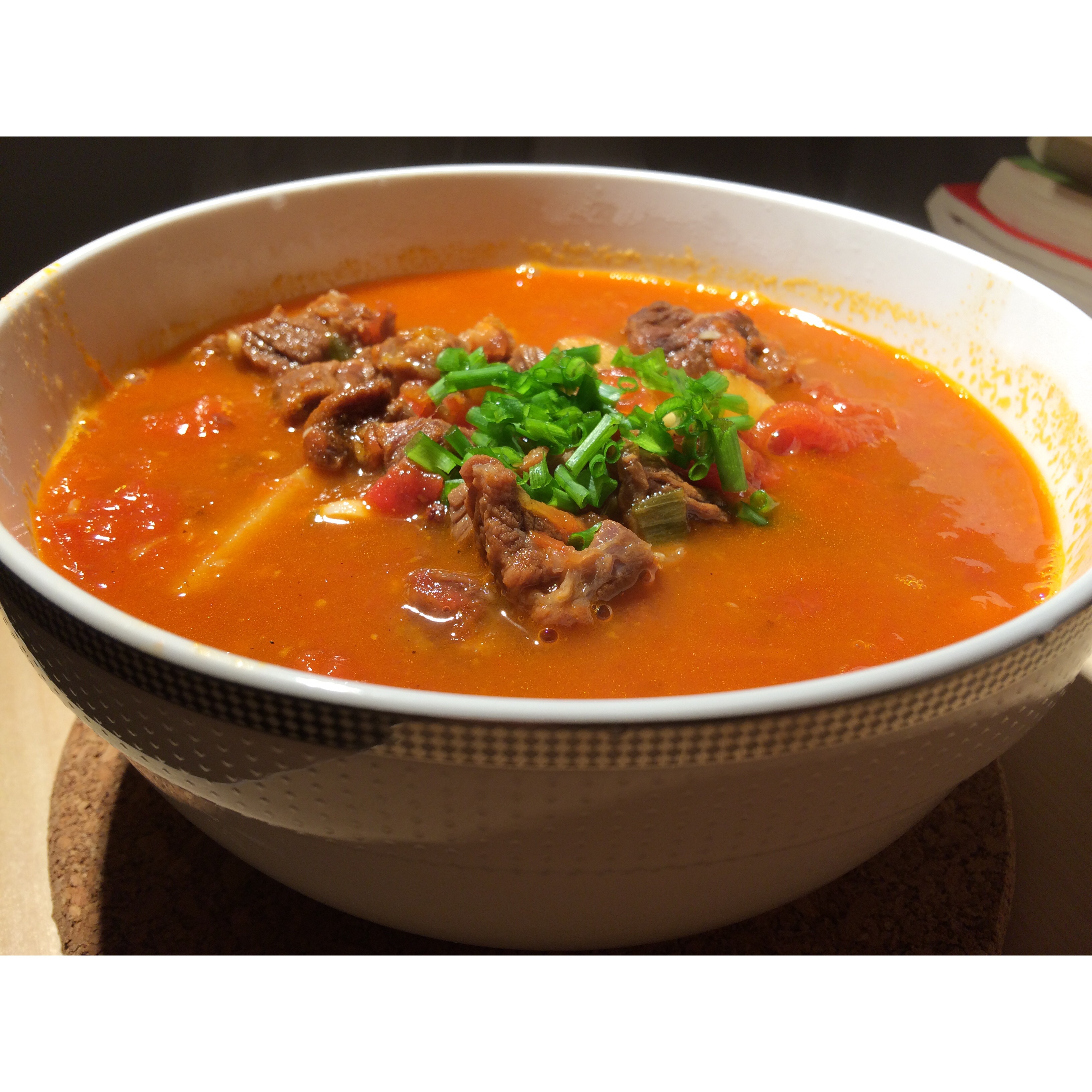 高压锅版西红柿牛腩