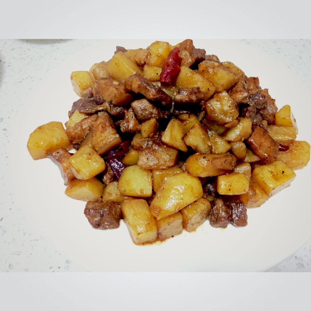 土豆烧肉