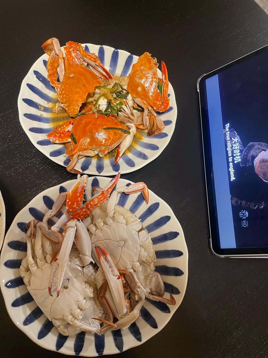 葱姜炒梭子蟹（very easy）