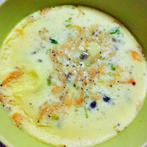 能量午餐：薏仁糙米印尼炒饭，蒸苋菜，香菇虾皮肉沫蛋羹的做法 步骤1