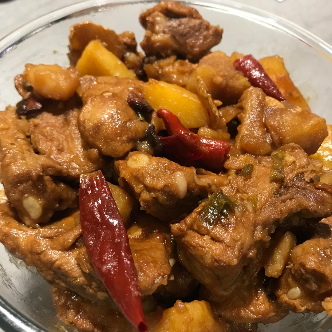 红烧排骨土豆