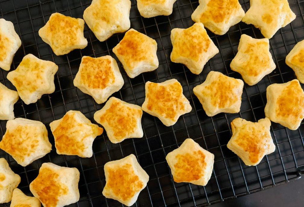 简单快手迷你奶油司康（消耗淡奶油/无黄油无泡打粉）