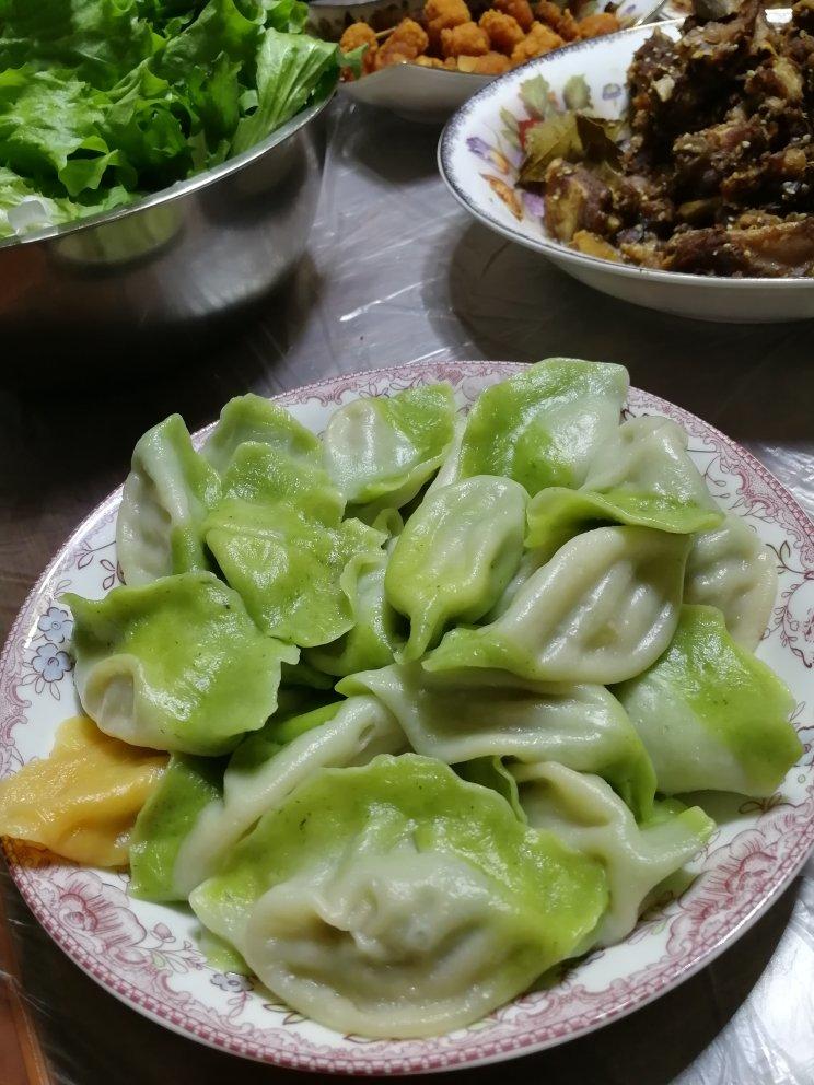 彩色饺子皮