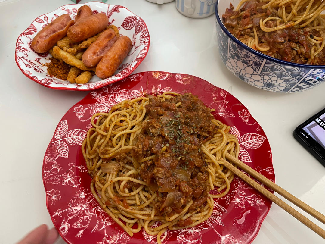 番茄肉酱意面