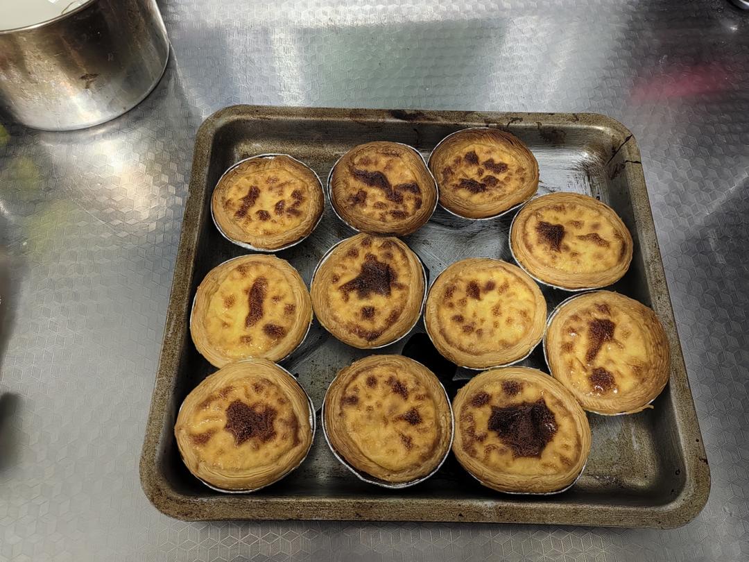 超嫩滑的葡式蛋挞(全蛋版)新手友好『秒杀KFC』