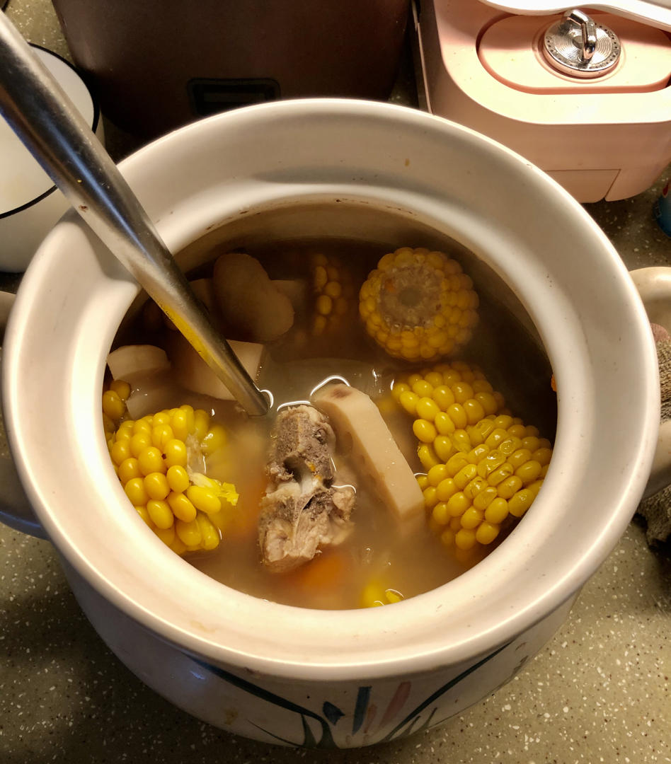 鲜美好喝❗️老少皆宜的山药玉米猪骨汤，养生养胃