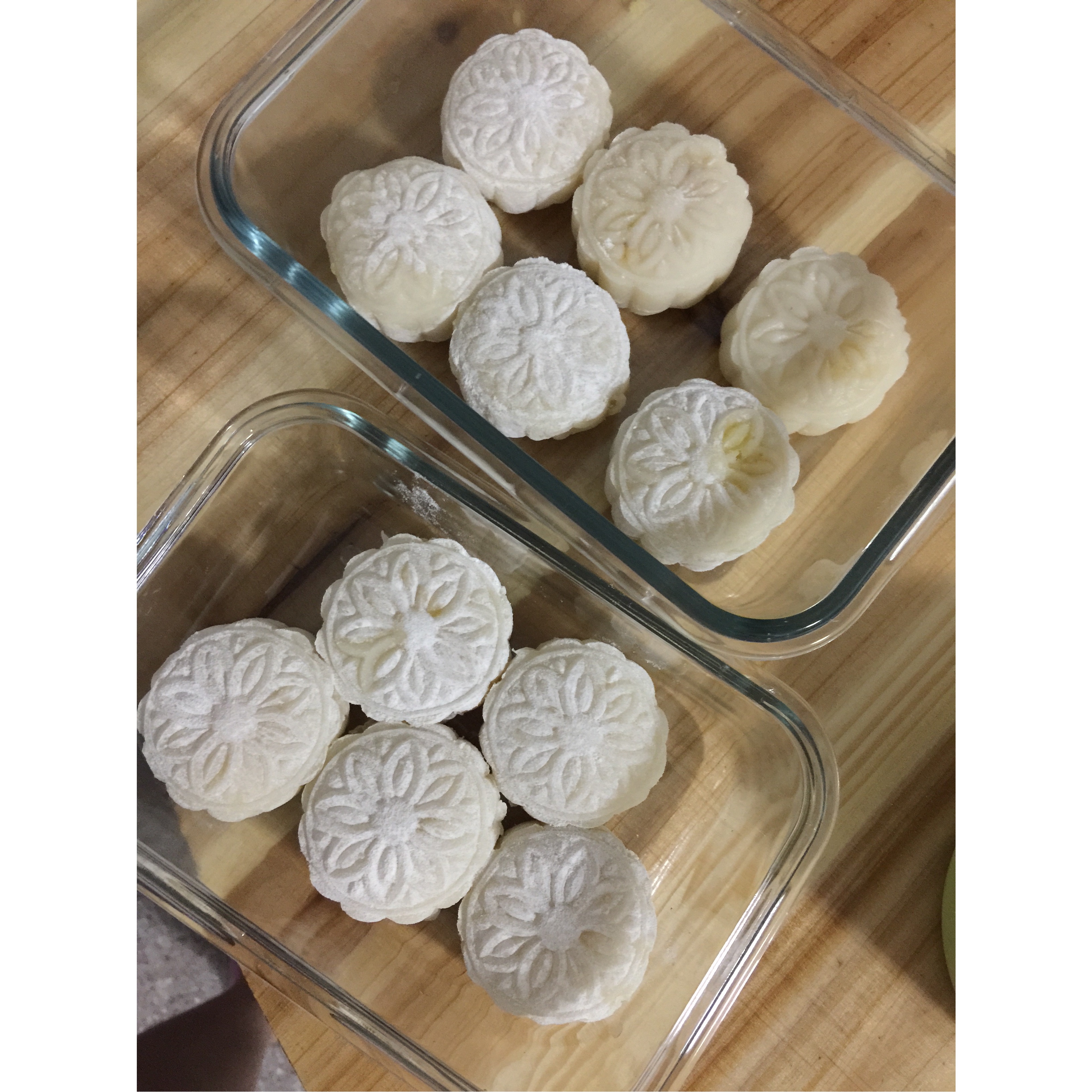 《Tinrry下午茶》冰皮月饼（奶黄馅）