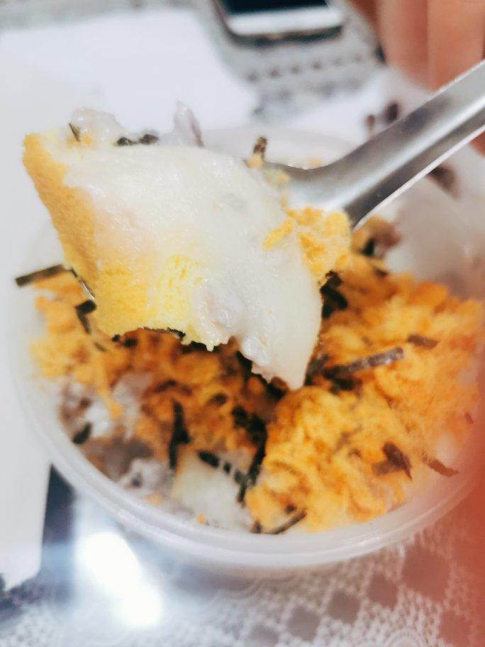 简易版低脂麻薯芋泥紫薯肉松盒子