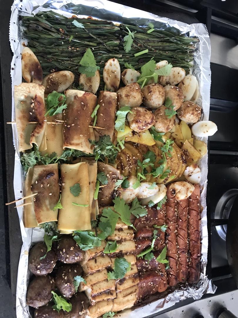 自制烤箱版烧烤，简单好吃过烧烤摊