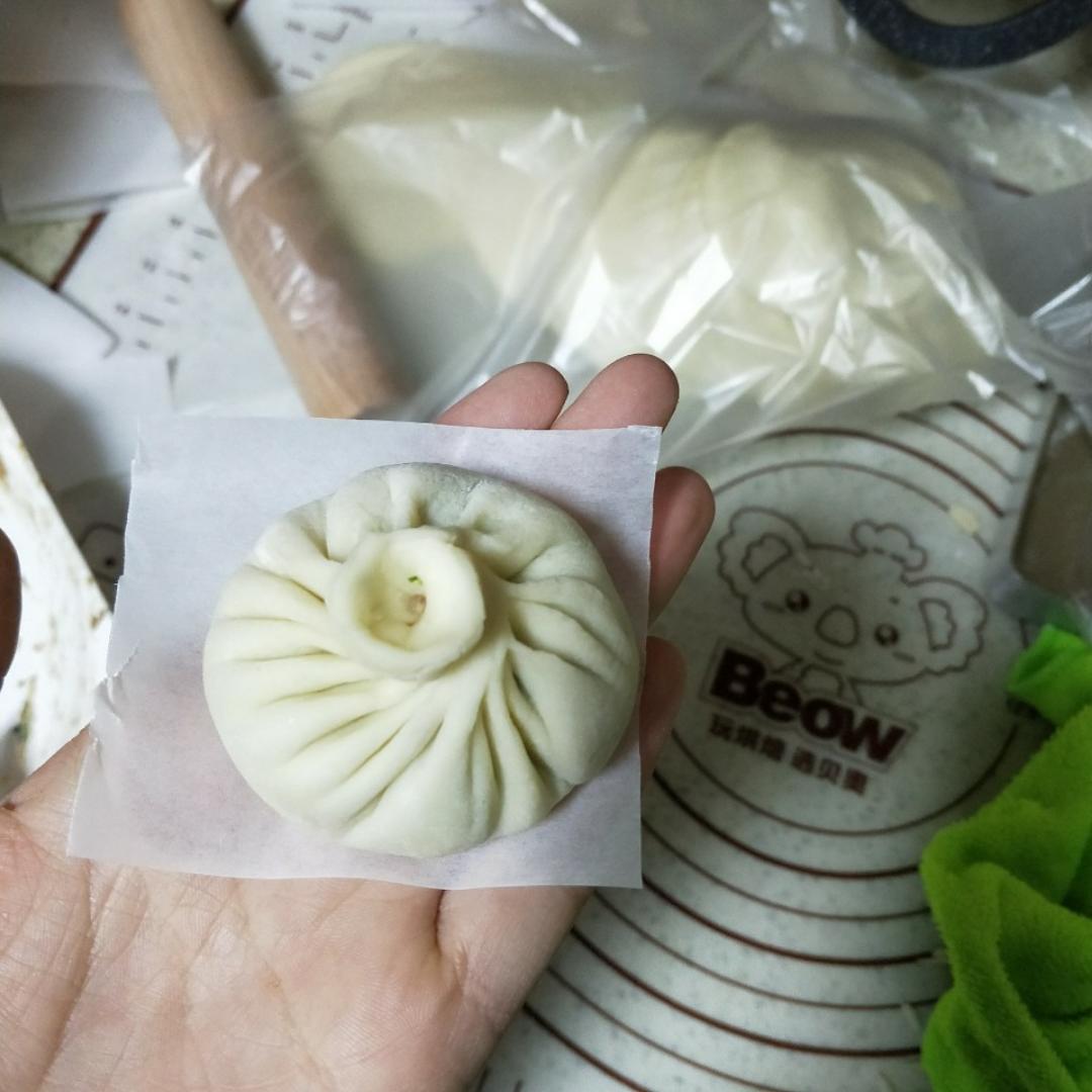 手工包子（肚脐包）