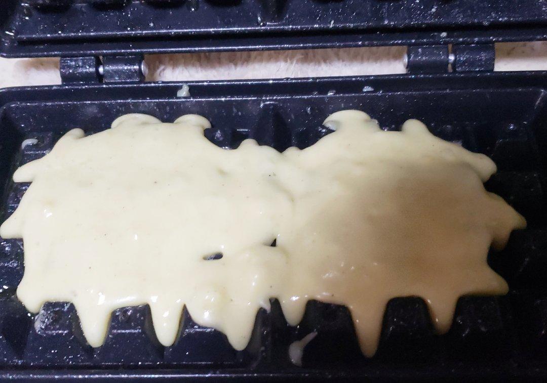 黑胡椒土豆华夫饼