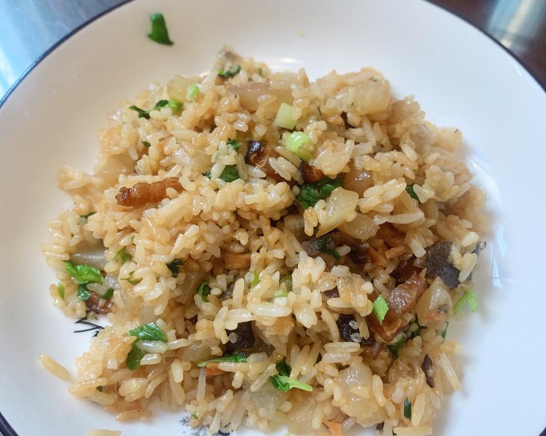 白萝卜炒饭
