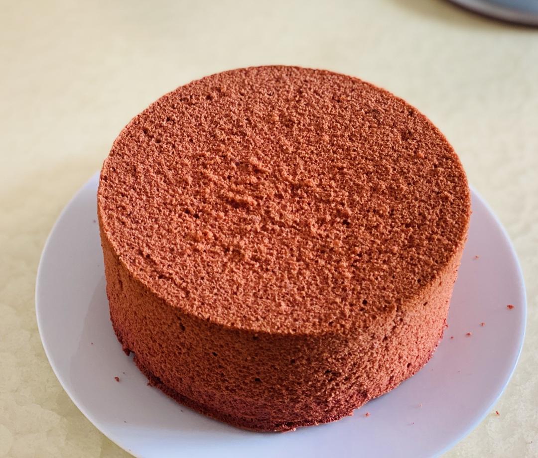 暖心红丝绒蛋糕［6寸绵软戚风版 ］