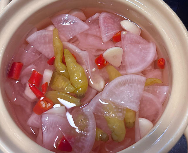 ✅川渝火锅店同款跳水萝卜‼️味道一模一样又脆又甜‼️的做法