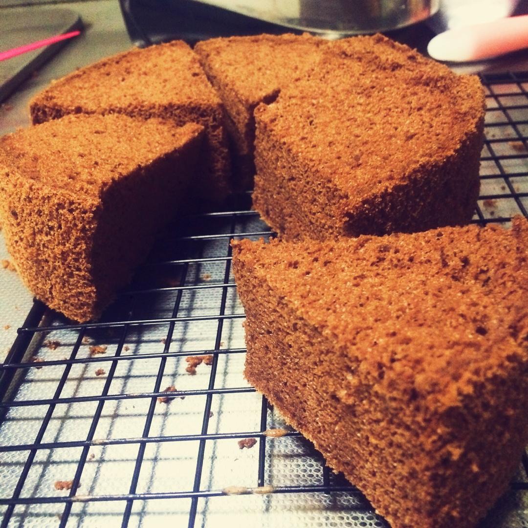 两个盆做出理想戚风