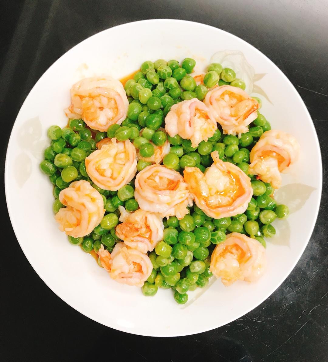 h_fen做的豌豆虾仁