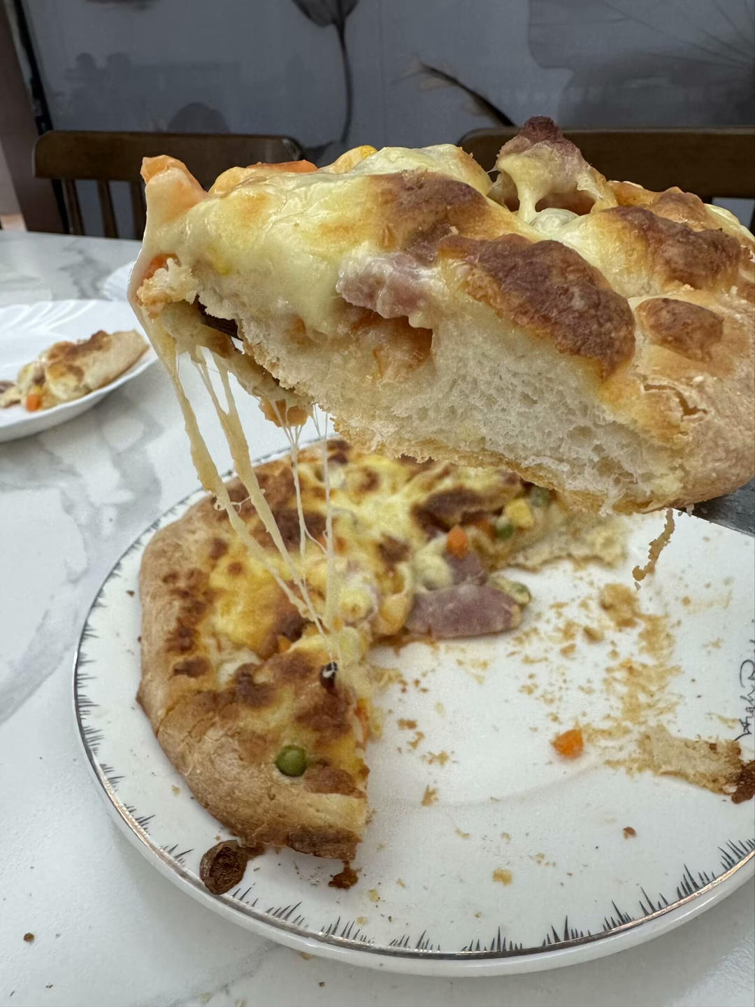 脆皮厚底披萨饼底🍕的做法 步骤1