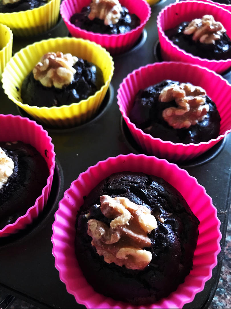 布朗尼杯子蛋糕