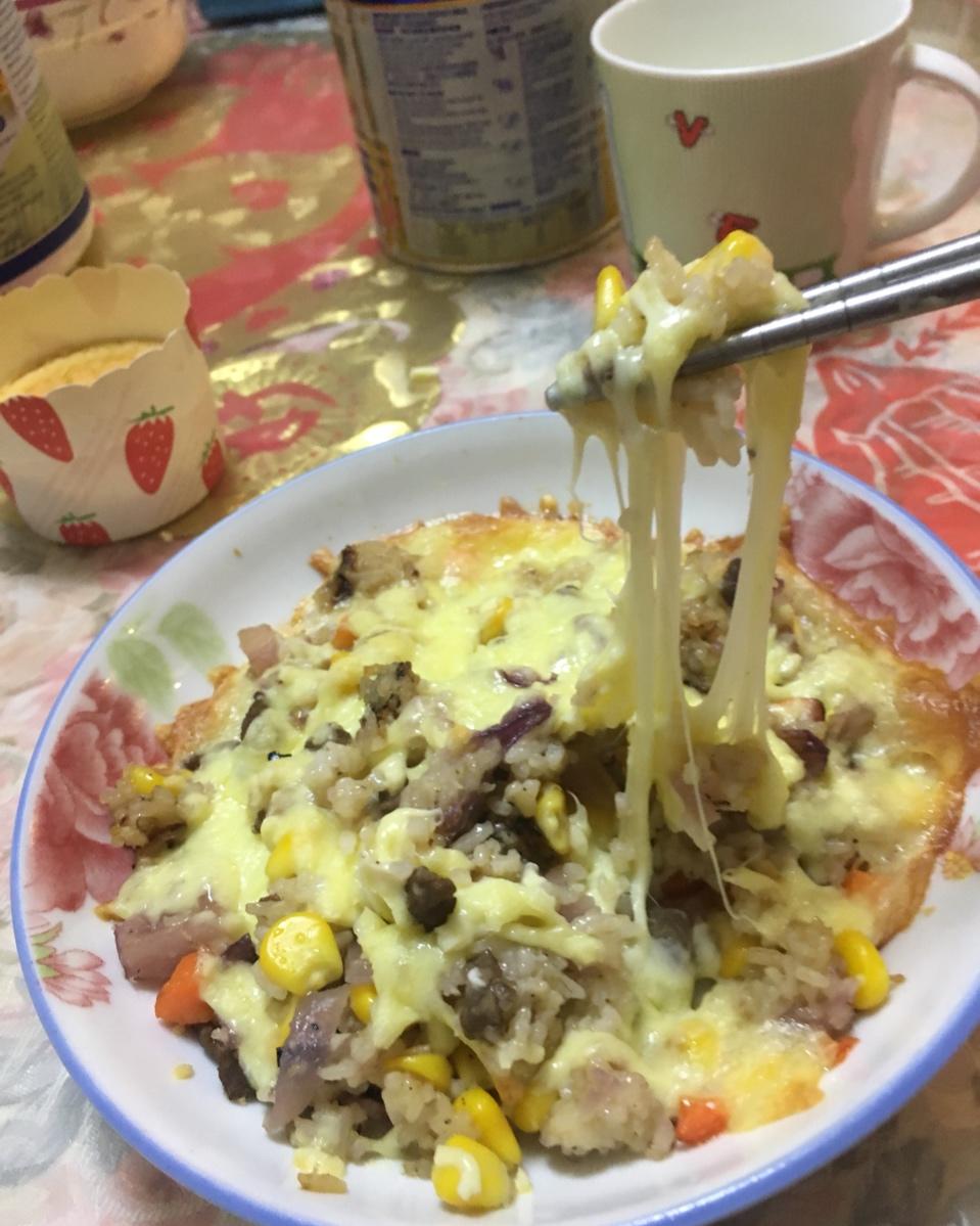 黑胡椒牛肉焗饭