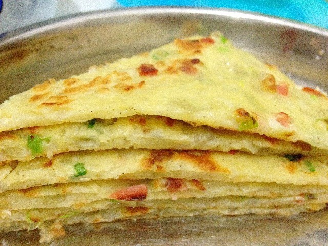 鸡蛋土豆丝饼