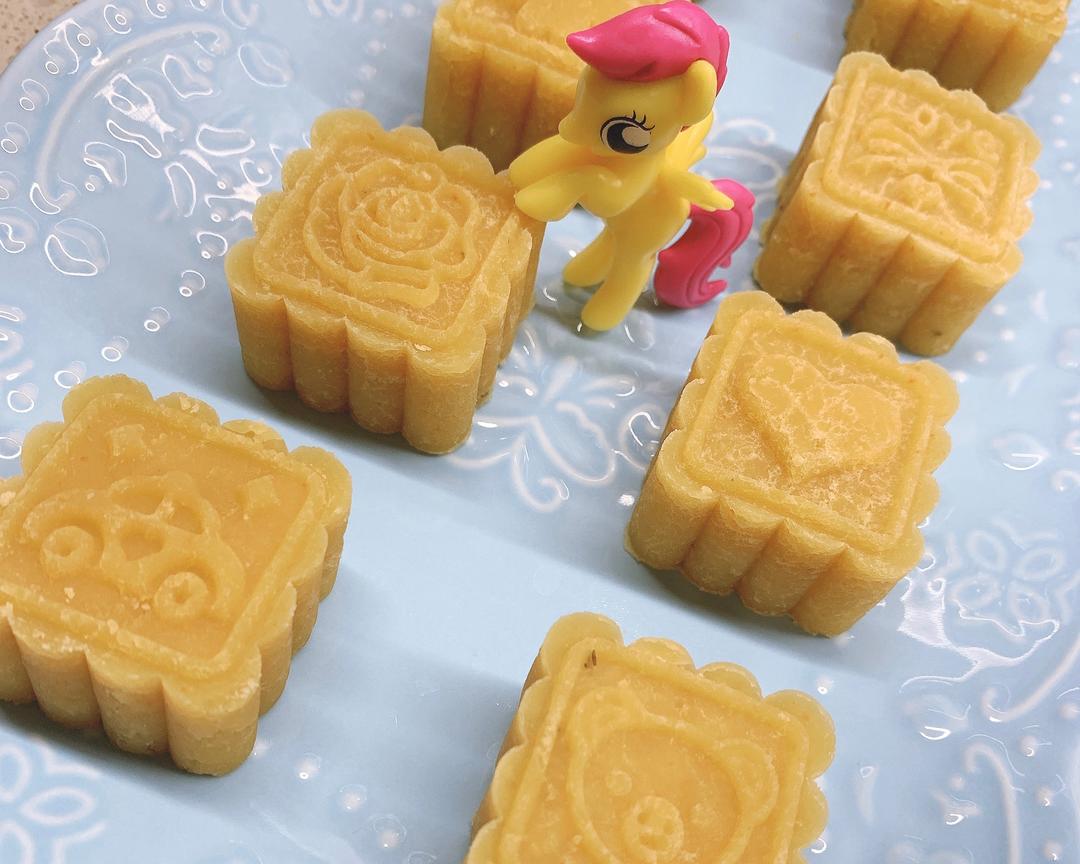 小马宝莉牌💟绿豆糕，高压锅版，免泡豆的做法