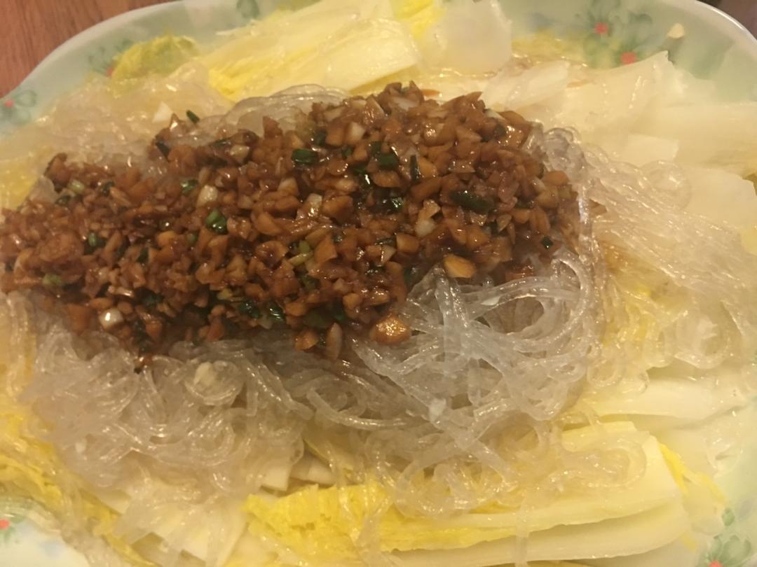 蒜蓉粉丝娃娃菜