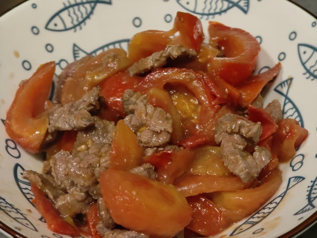 番茄炒牛肉