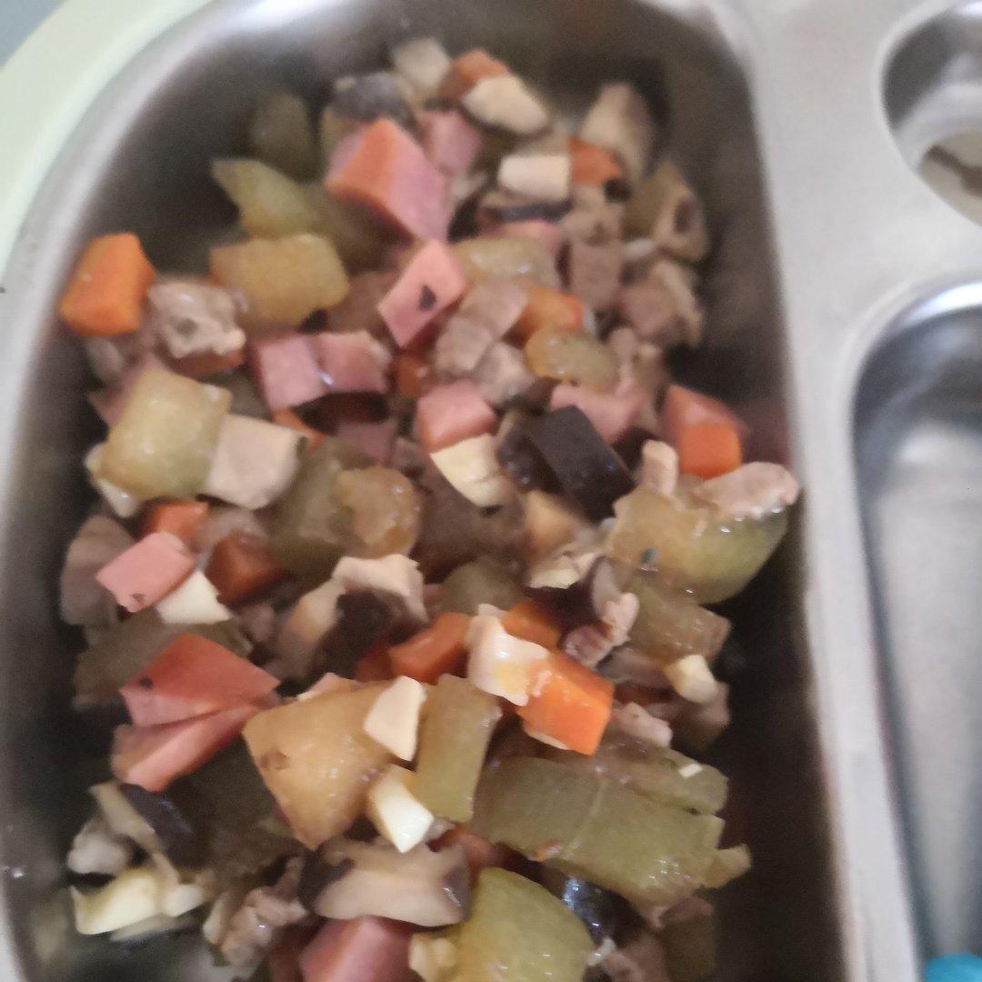 【简单素食】之什锦冬瓜