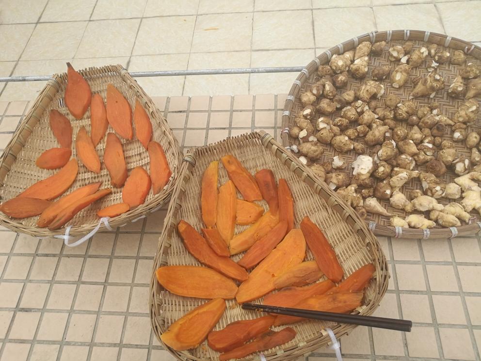 红薯干-三蒸三晒的做法