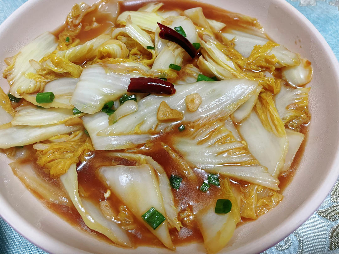 爆下饭的酸辣白菜（零难度）