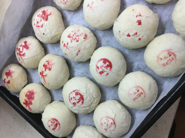 酥皮绿豆饼   酥得掉渣渣