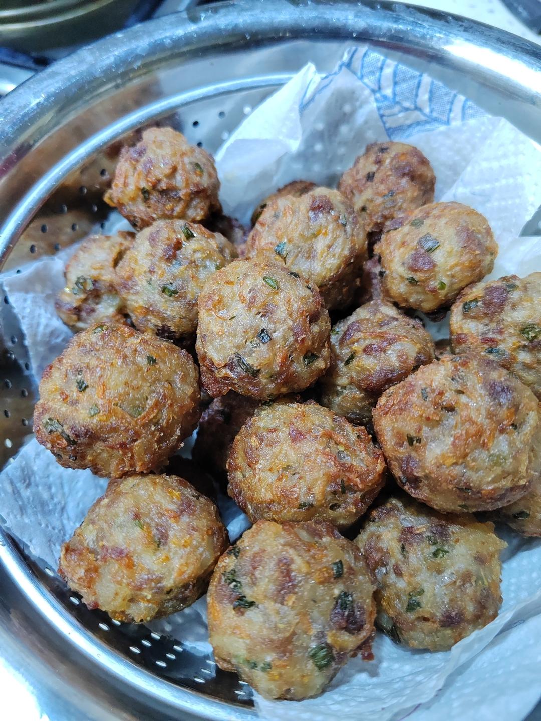 外公的炸藕圆（炸藕丸子）