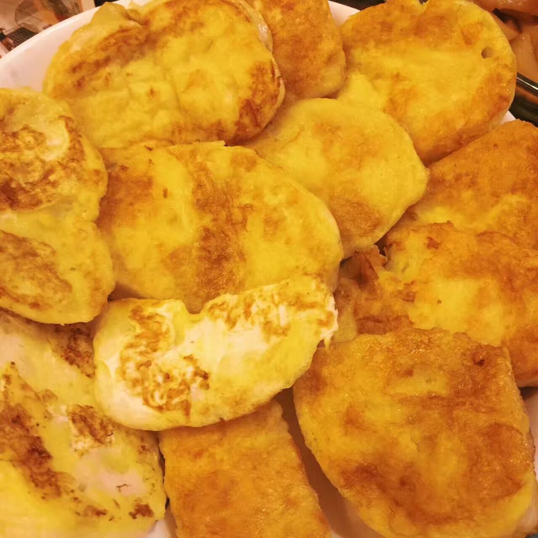 鸡蛋煎馒头片