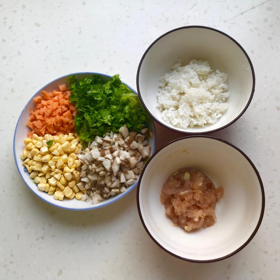 香菇鸡肉粥