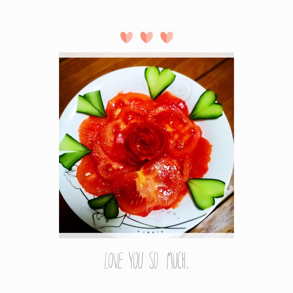 花开富贵-糖拌西红柿