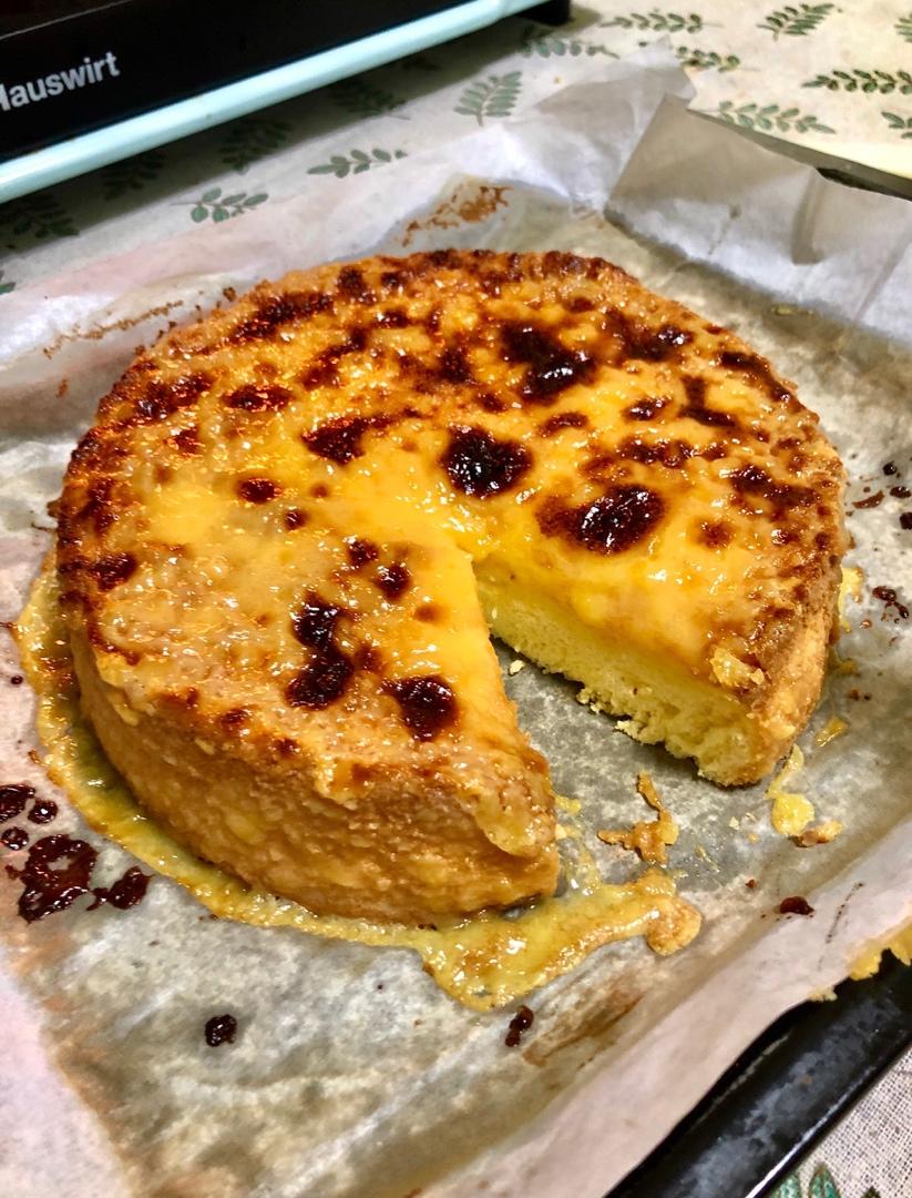 张弱美子做的岩烧芝士蛋糕