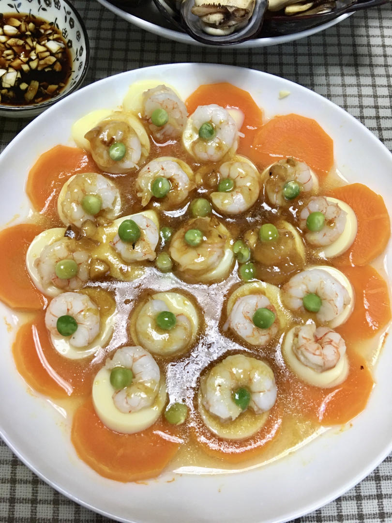 圆圆满满之玉子虾仁