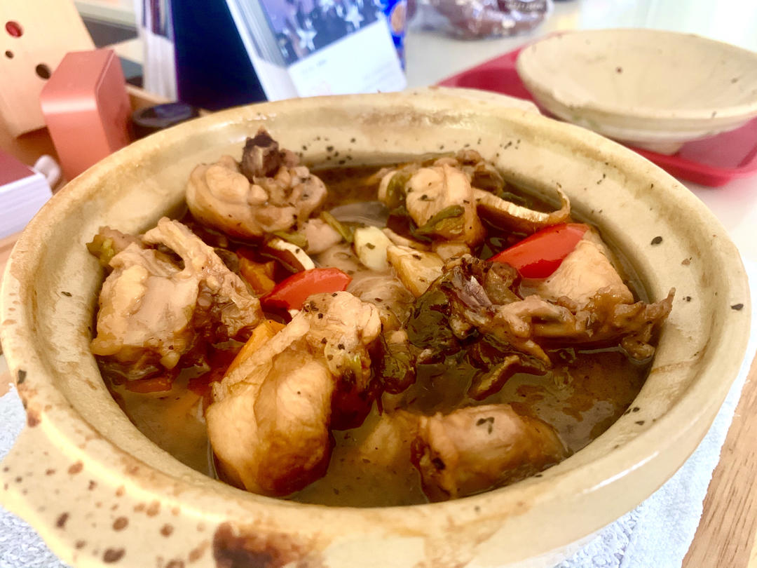 台式三杯鸡
