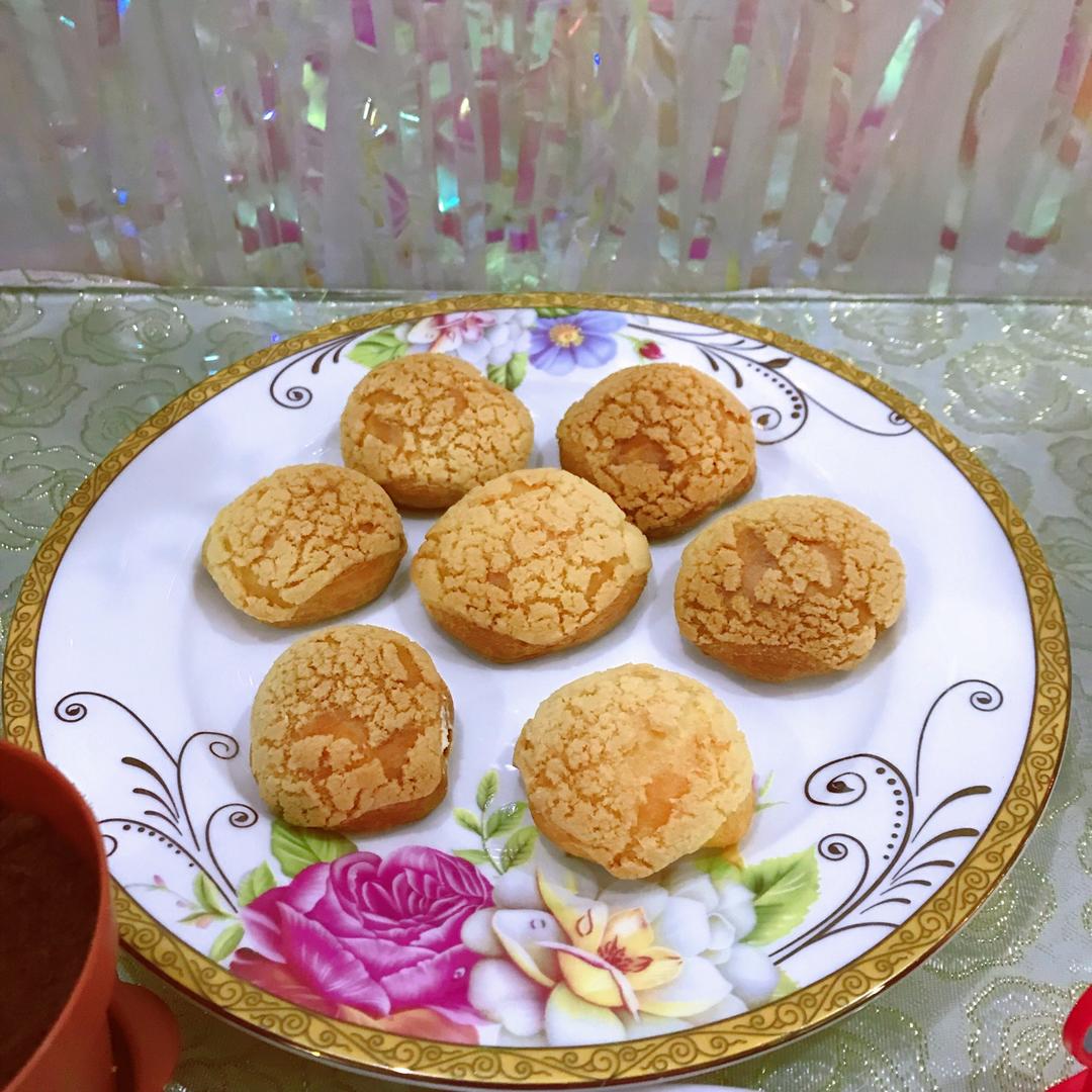 十分美味的酥皮泡芙
