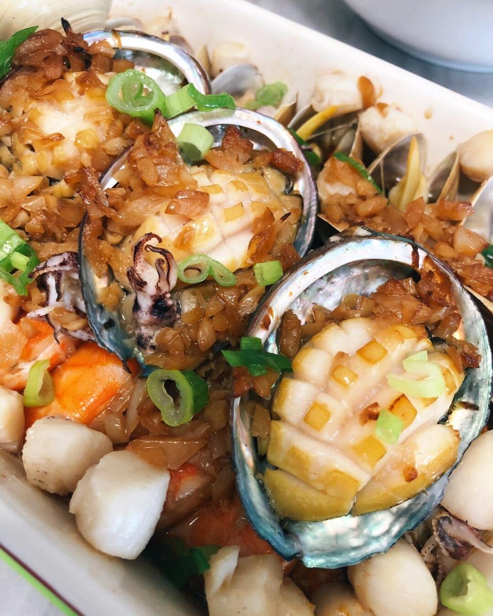 蒜香吮指海鲜大咖——松下NU-JK200W大蒸烤箱食谱